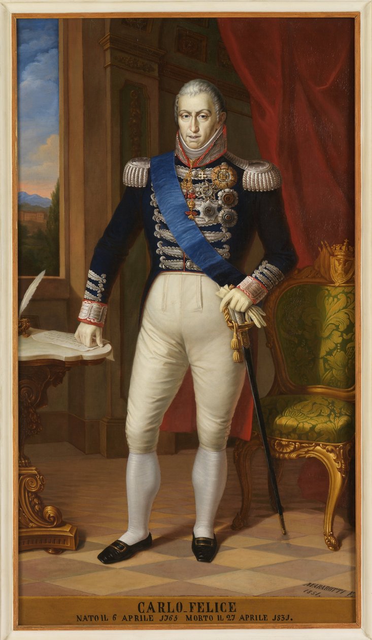 Retrato de Carlos Félix de Unbekannt Unbekannt