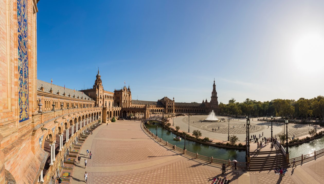 Sevilla, España. Plaza de España. de Unbekannt Unbekannt