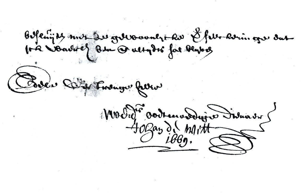Firma de Johan de Witt (1625-72) de Unbekannt Unbekannt
