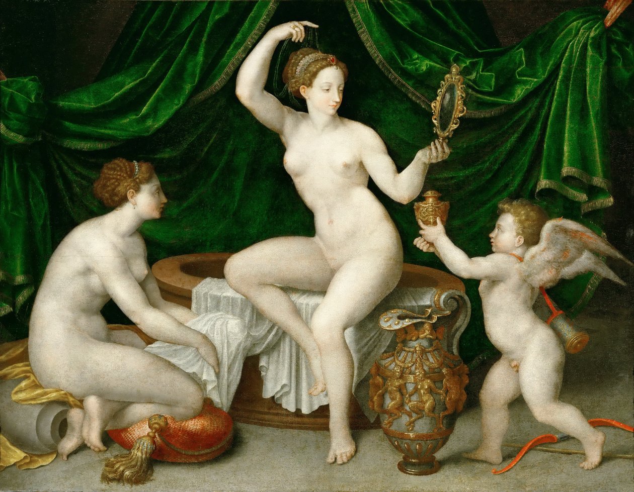 Venus en su tocador de Unbekannt Unbekannt