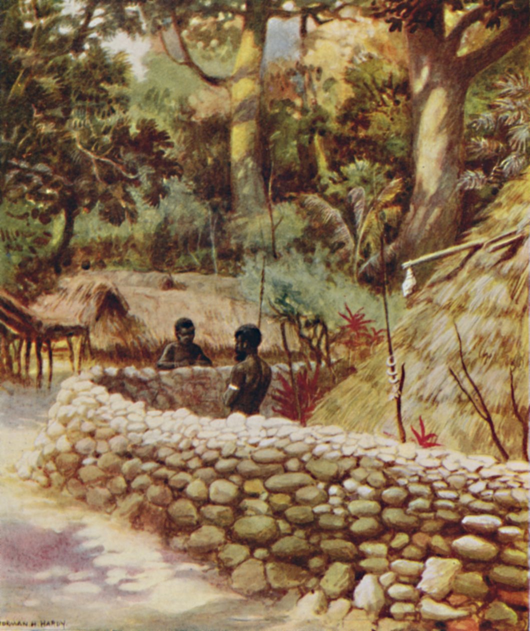 Casa de un jefe, Nuevas Hébridas, 1923 de Unbekannt