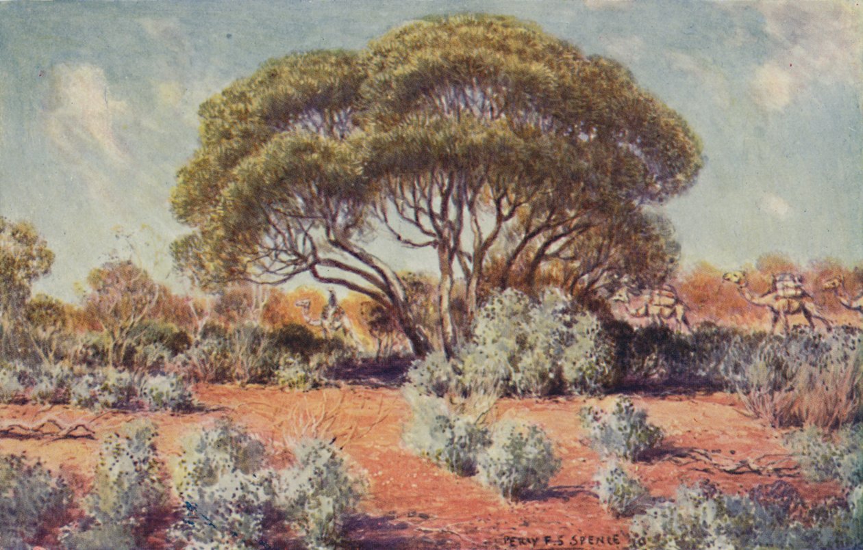 Un lugar fértil en Australia Central, 1923 de Unbekannt