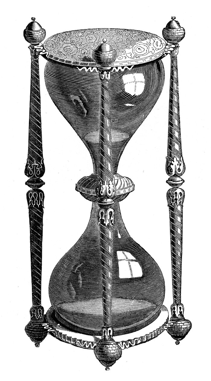 Un reloj de arena francés, siglo XVI, 1870 de Unbekannt