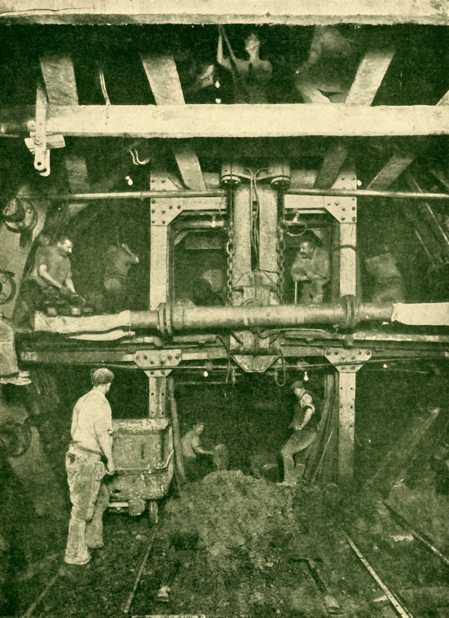 Un escudo de Greathead: Excavando un túnel de metro de Unbekannt