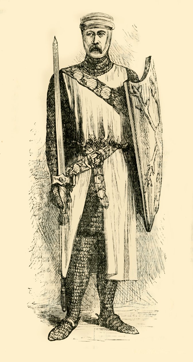 Un caballero templario, 1890 de Unbekannt