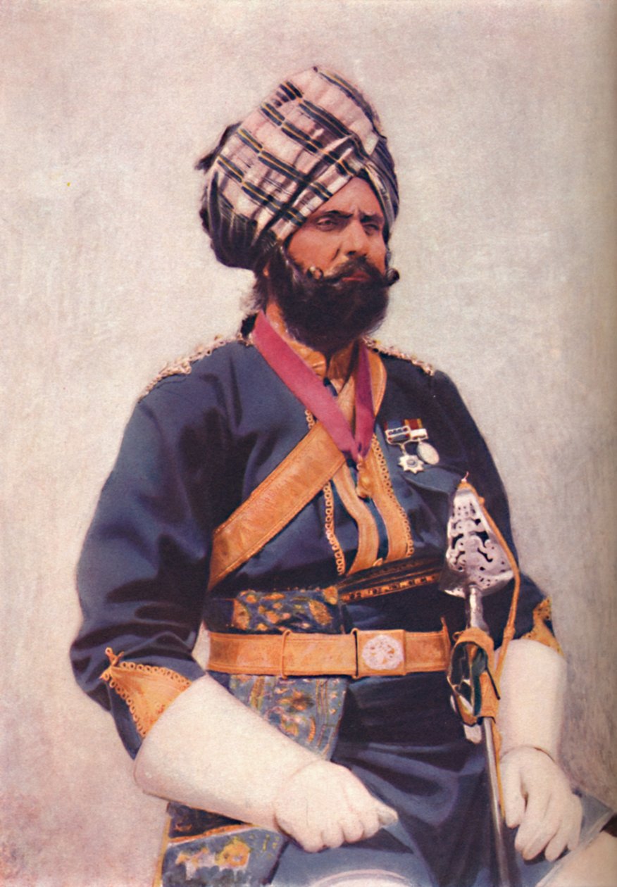 Un Risaldar de la 16ª Caballería de Bengala, 1902 de Unbekannt