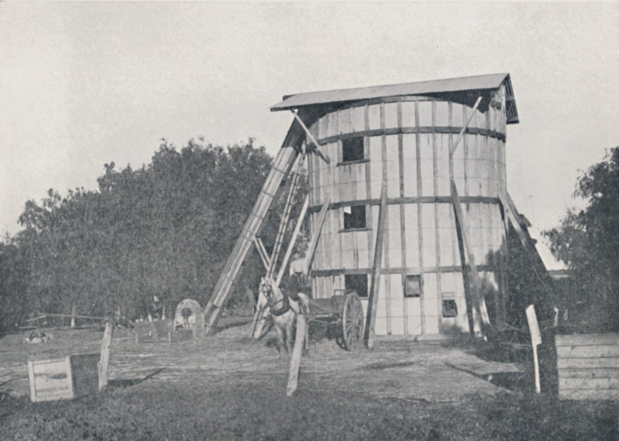 Un silo, cerca de Mildura, Victoria de Unbekannt