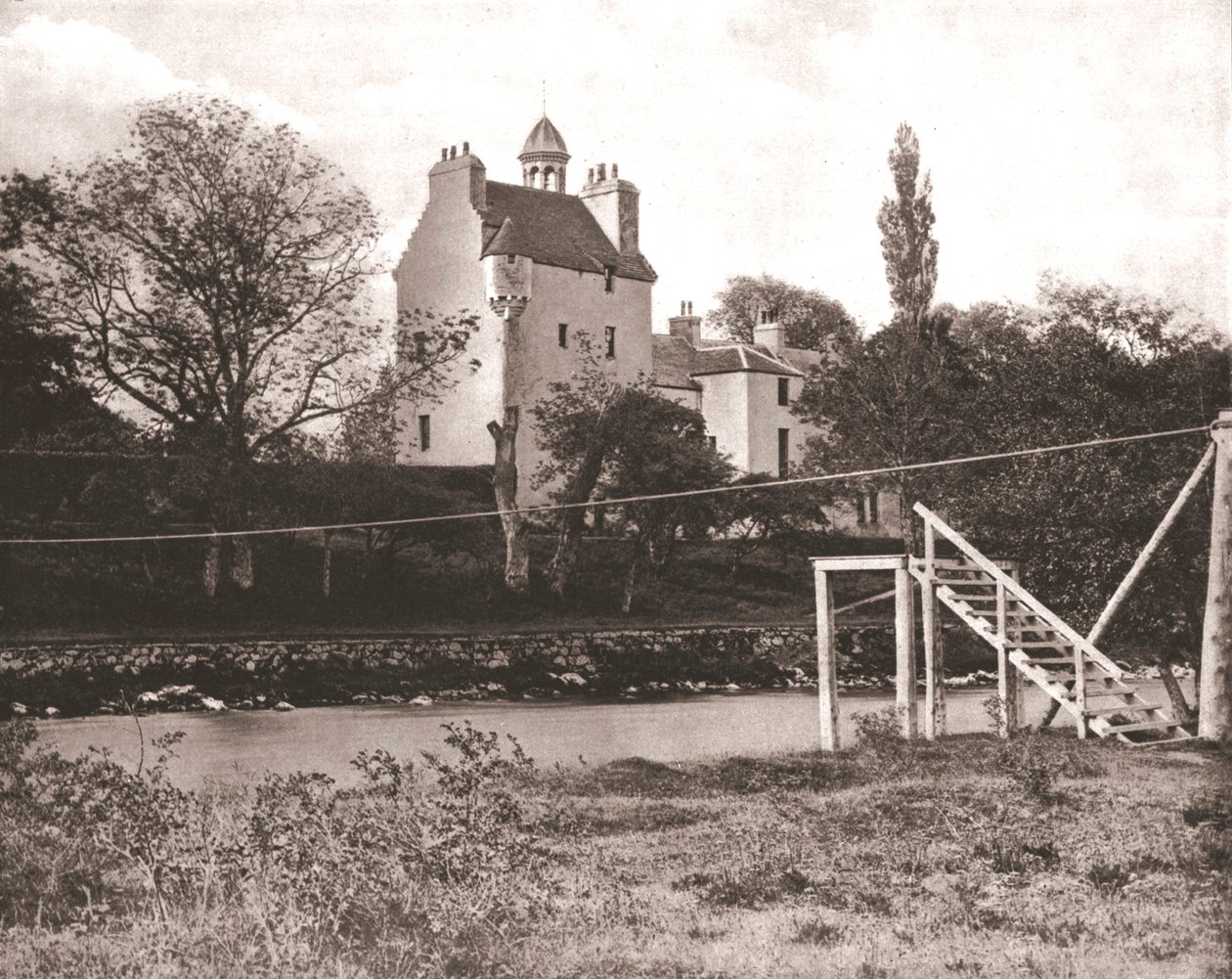 Castillo de Abergeldie, Aberdeenshire, Escocia, 1894 de Unbekannt