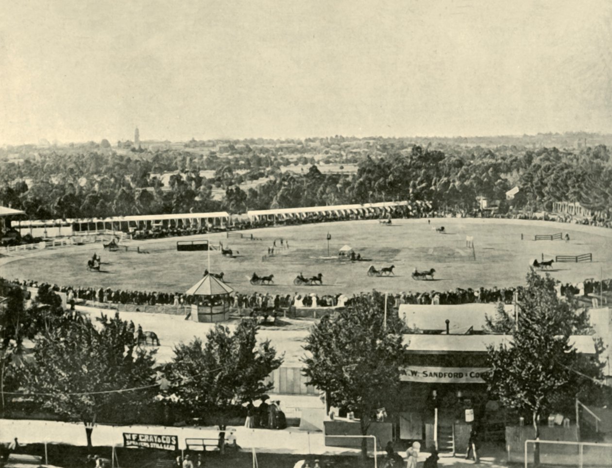 Recinto de exposiciones de Adelaide, 1901 de Unbekannt