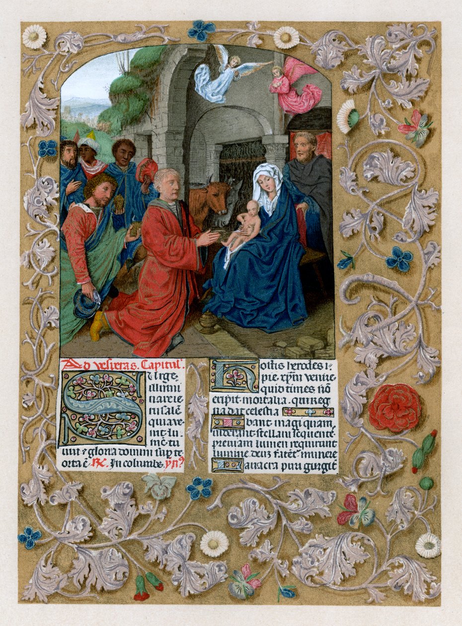 Adoración de los Magos, c. 1490-1497 de Unbekannt