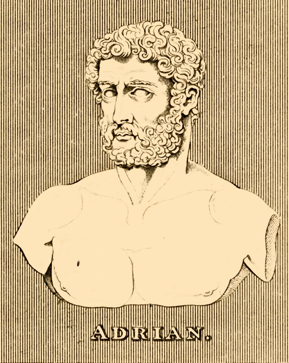 Adriano, 76-138 d.C., 1830 de Unbekannt
