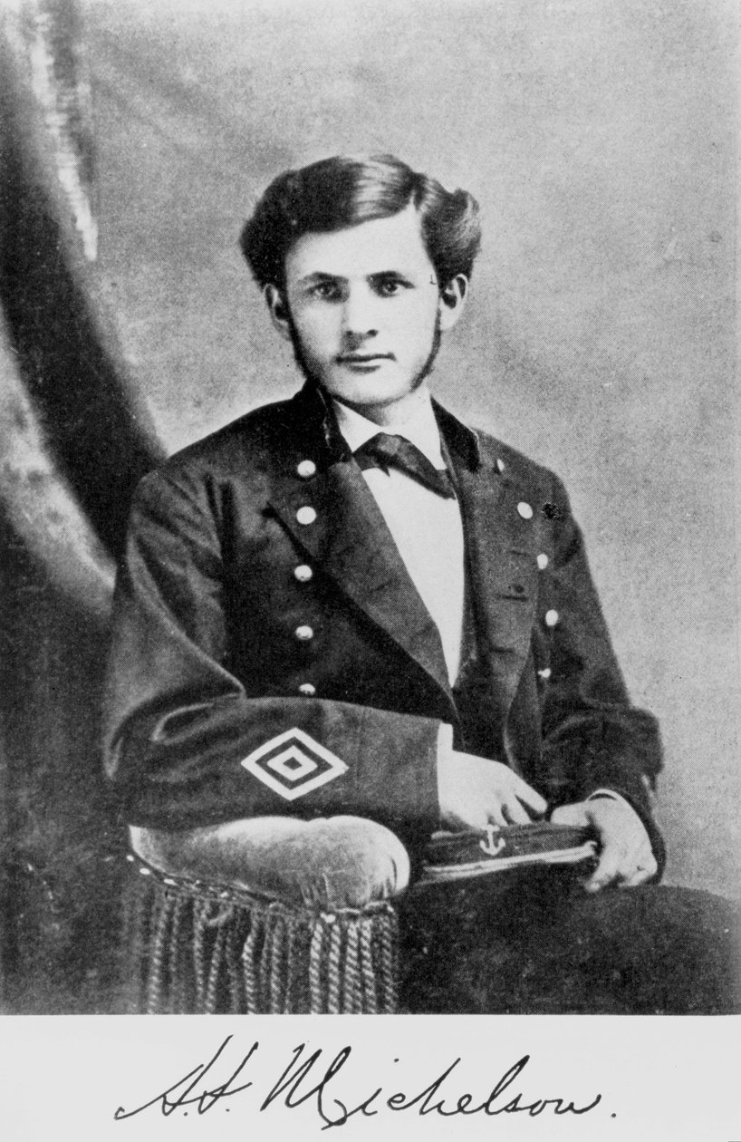 Albert Abraham Michelson, físico estadounidense de Unbekannt