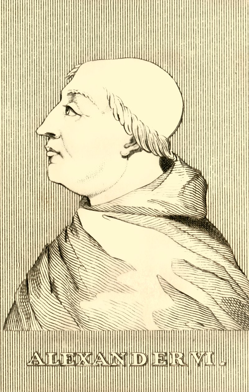 Alejandro VI, 1431-1503, 1830 de Unbekannt