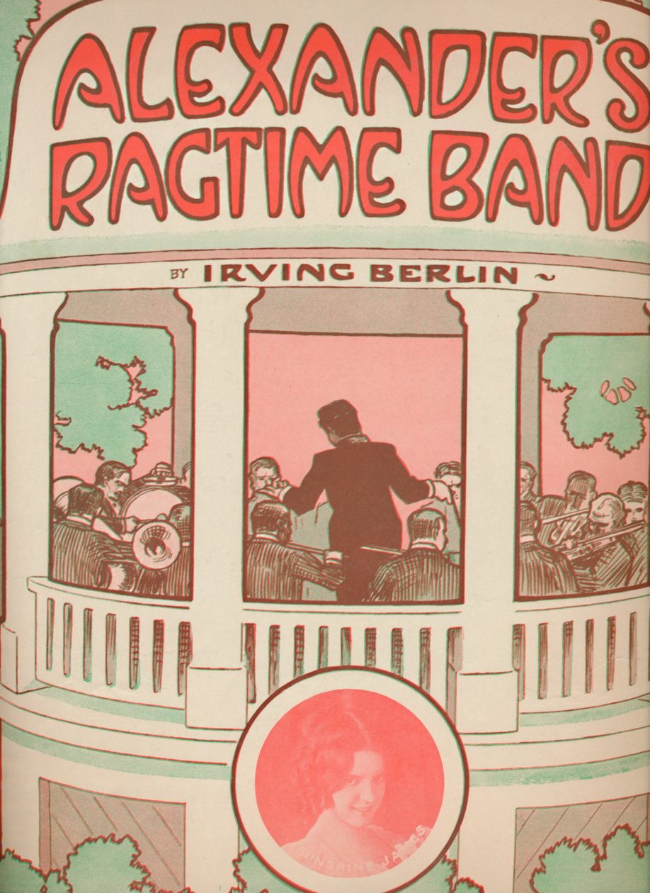 La banda de ragtime de Alexander, 1911 de Unbekannt