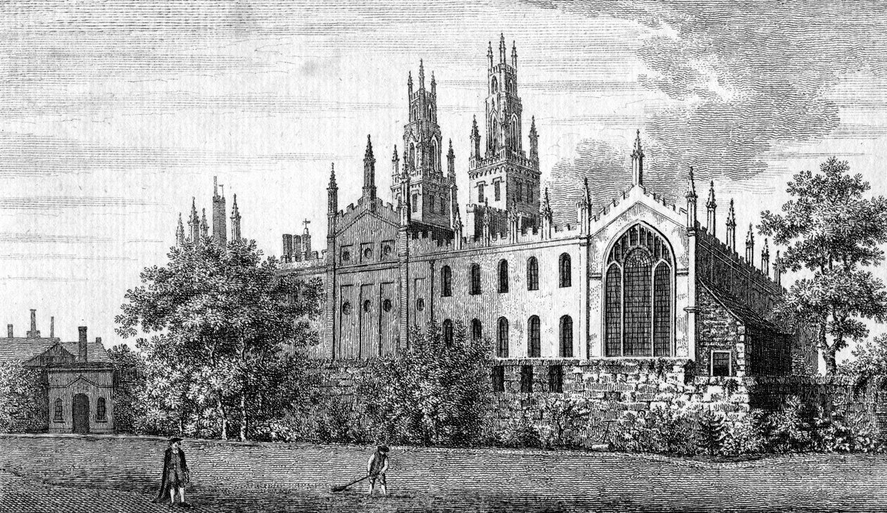 All Souls College, Universidad de Oxford de Unbekannt