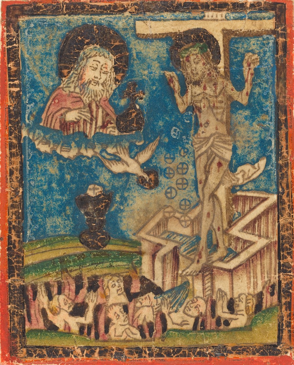 Alegoría de la Eucaristía, 1470-1490 de Unbekannt