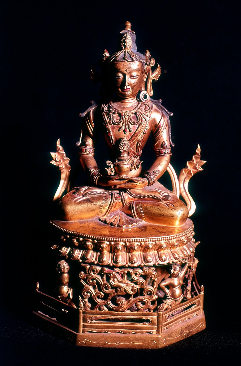 Buda Amitabha, siglo XVIII de Unbekannt