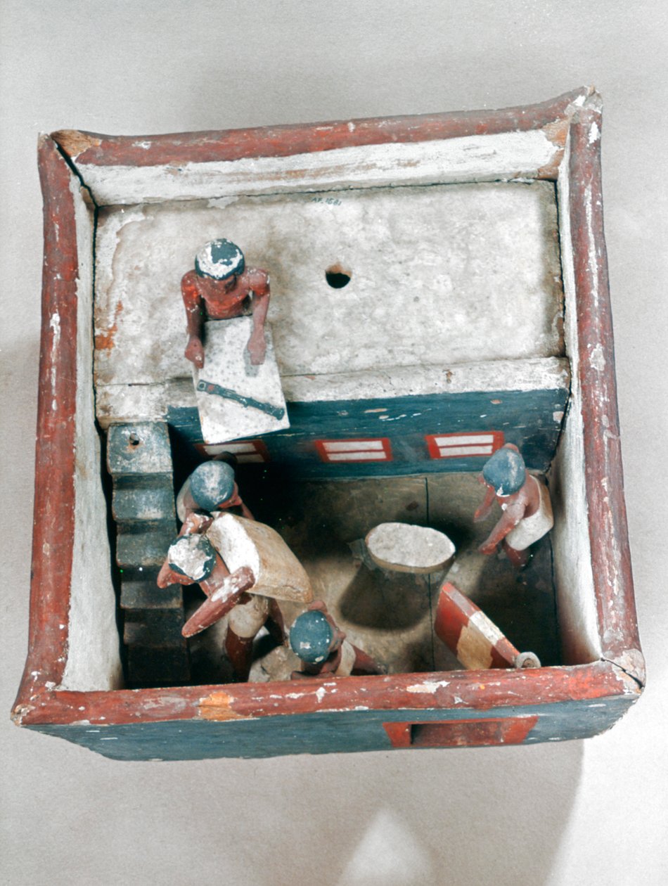 Modelo de tumba egipcia antigua, siglo XXII-XIX a.C. de Unbekannt