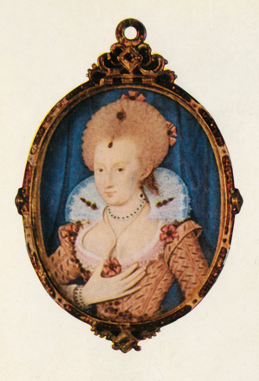 Ana de Dinamarca, c1610 de Unbekannt