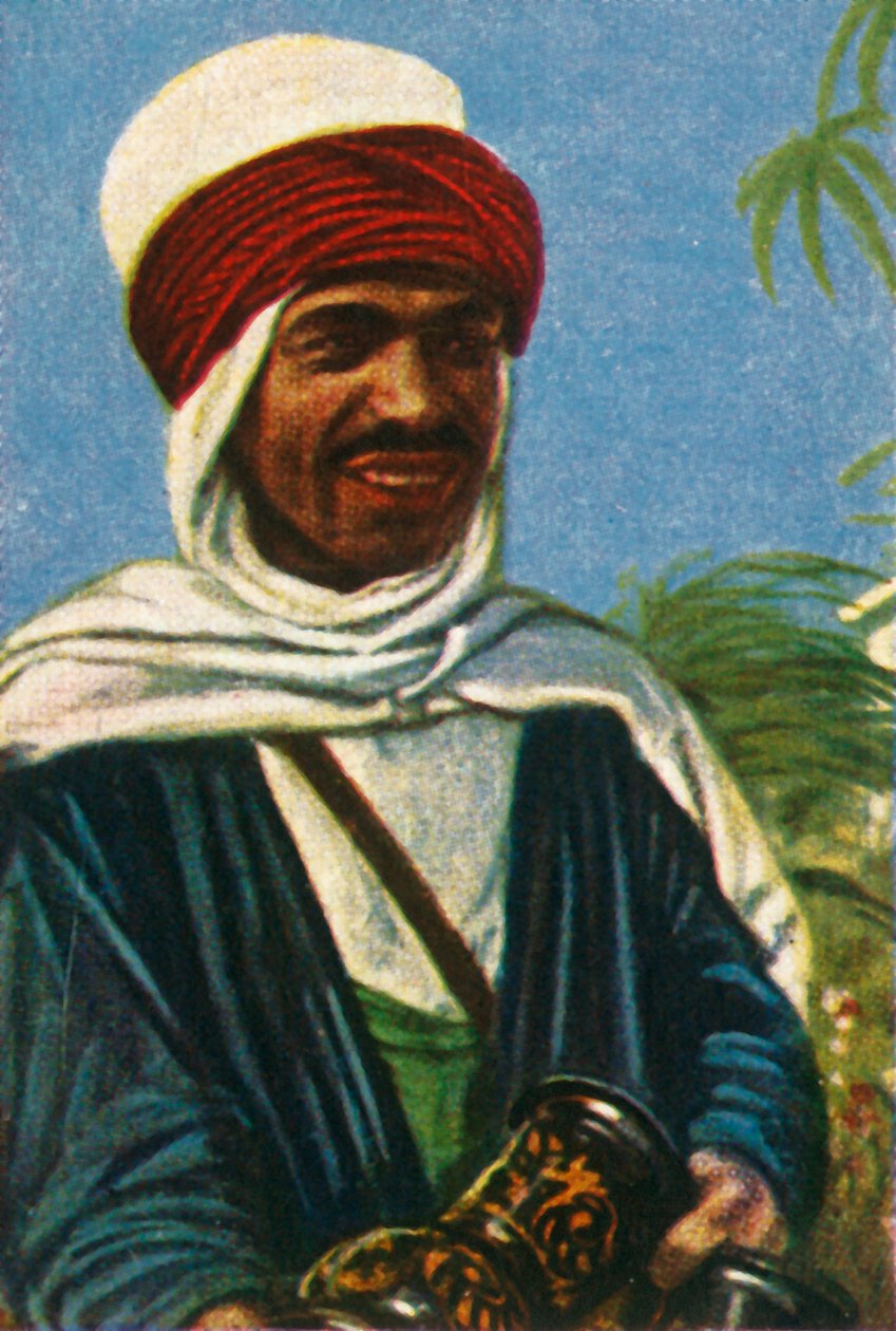 Vendedor ambulante árabe, c1928 de Unbekannt