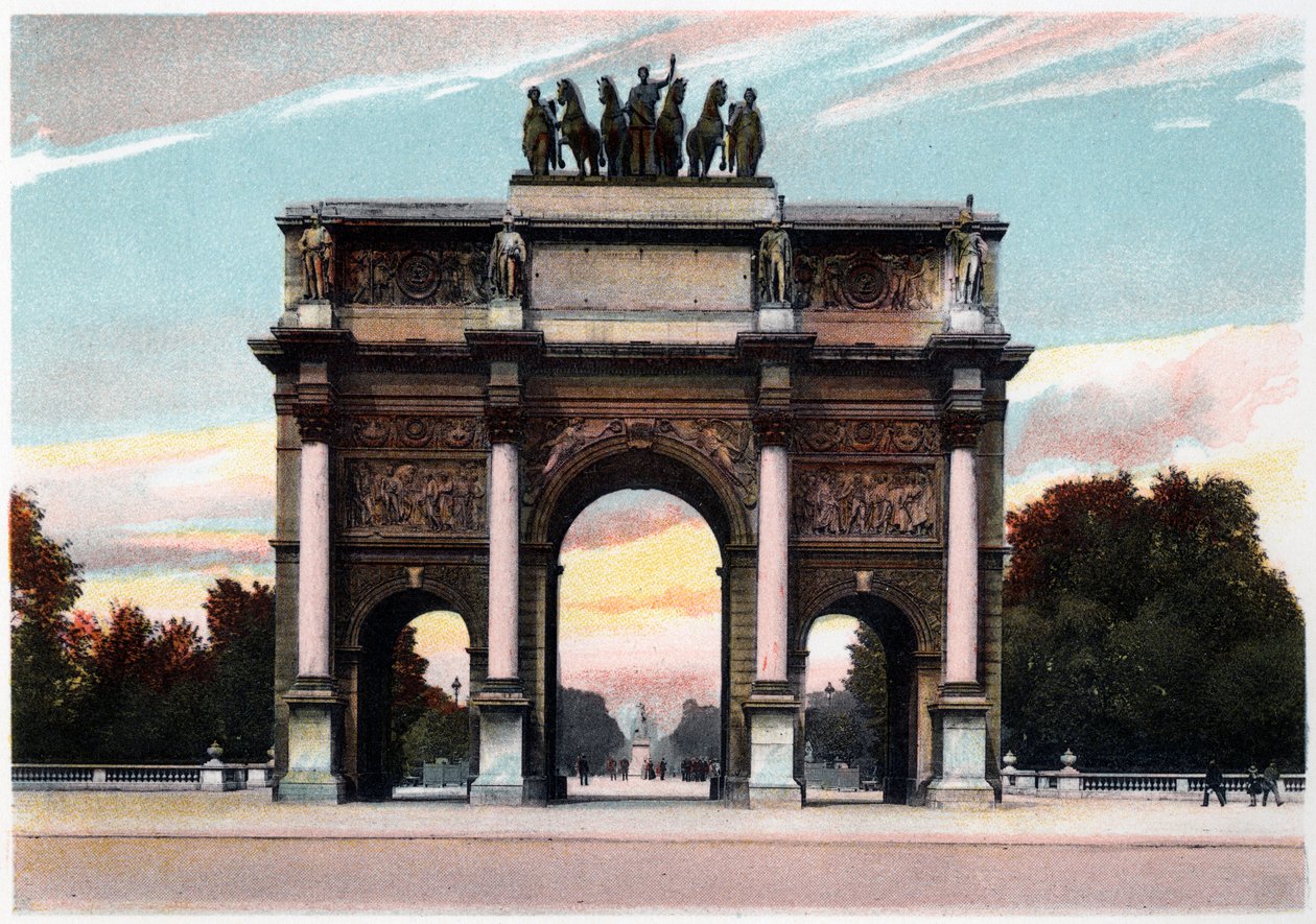 Arco de Triunfo, París, c. 1900 de Unbekannt