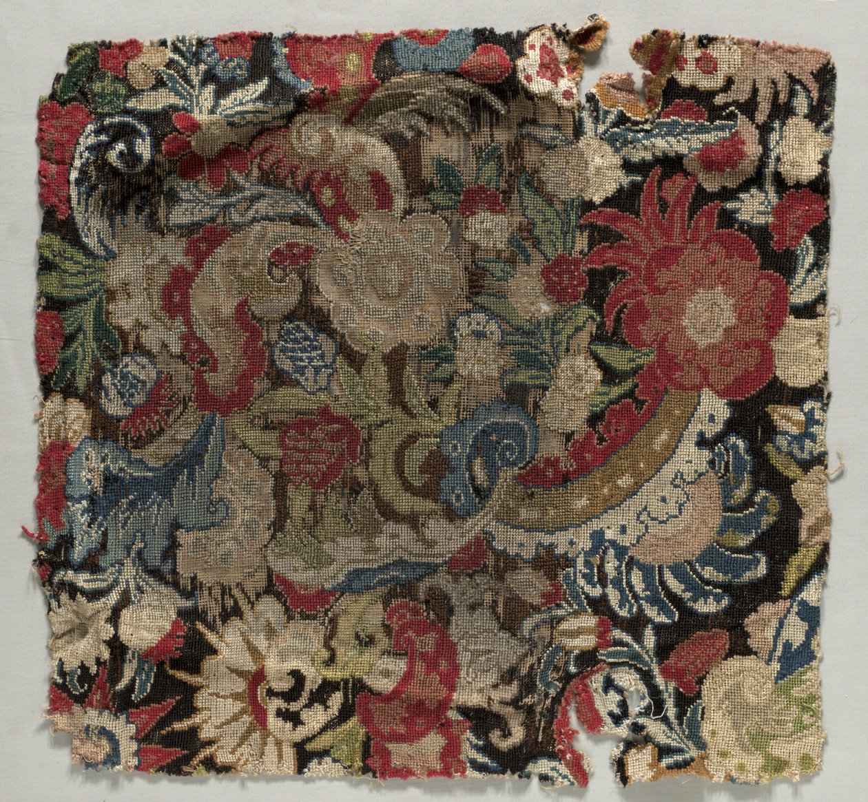 Funda de asiento de sillón, 1685-1690 de Unbekannt