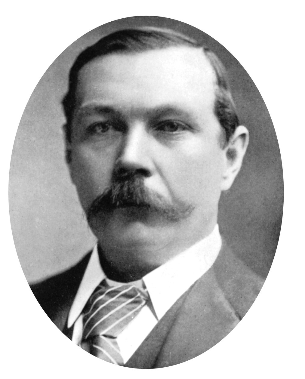 Arthur Conan Doyle, escritor escocés, c1900 de Unbekannt