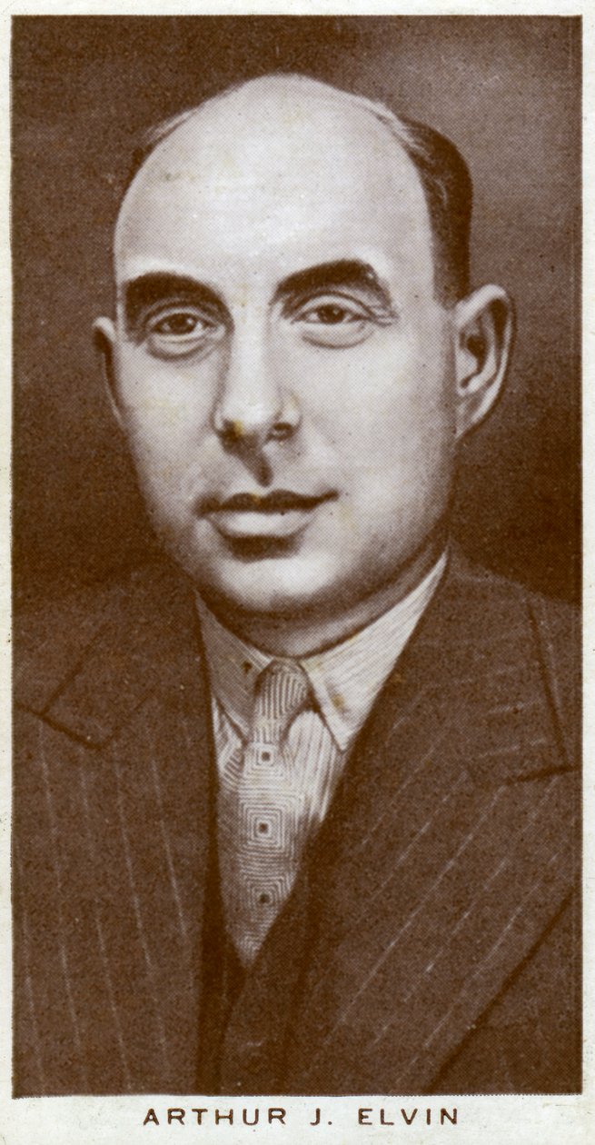 Arthur J Elvin, promotor de boxeo británico, 1938 de Unbekannt