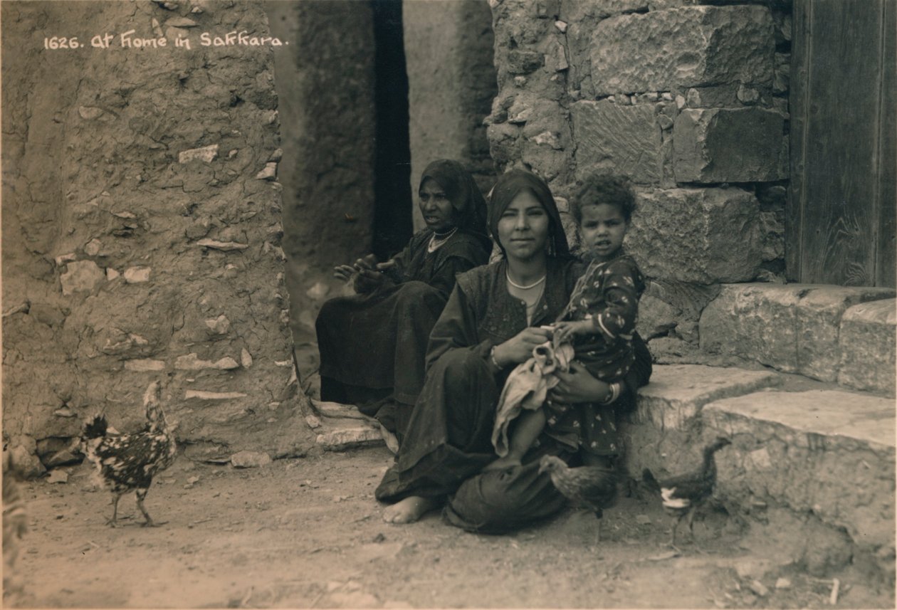 En Casa en Sakkara, Egipto, 1936 de Unbekannt