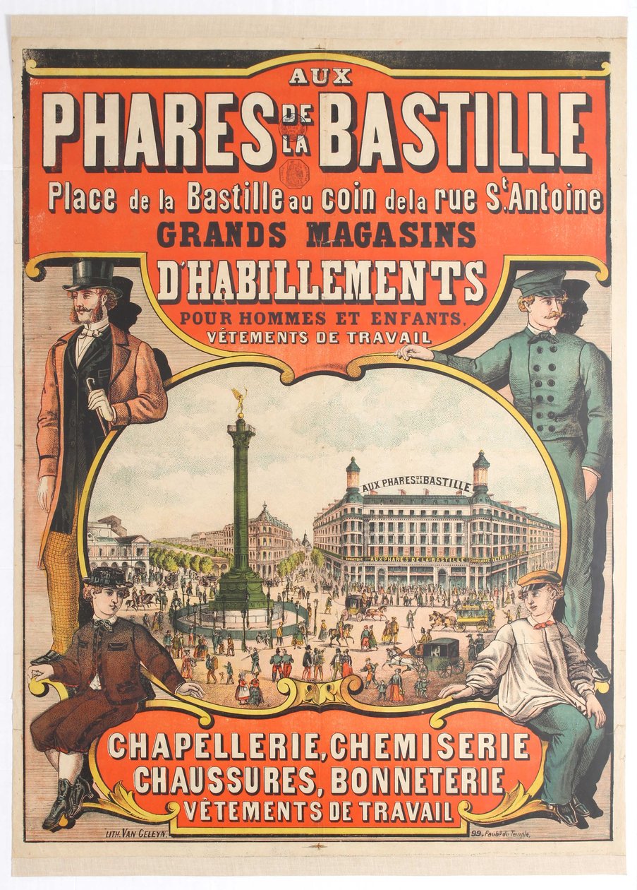 Aux Phares de la Bastille de Unbekannt