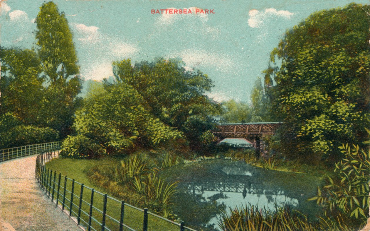 Parque Battersea, c1909 de Unbekannt