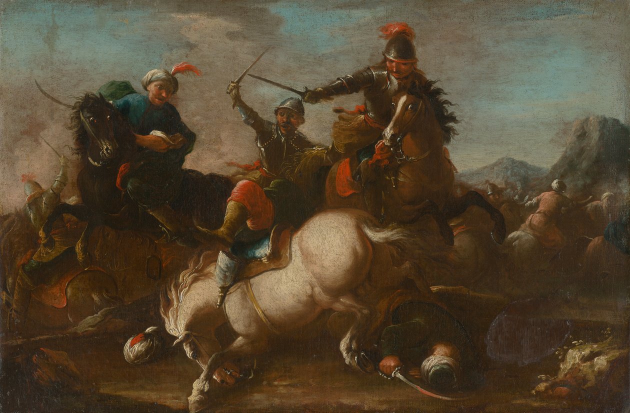 Escena de batalla de Unbekannt