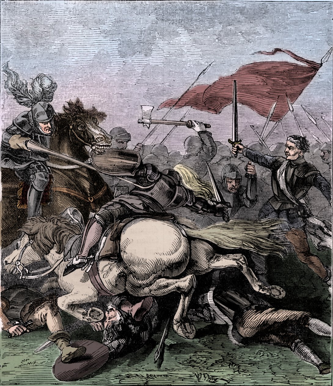Batalla de Flodden, 1513, c. 1910 de Unbekannt