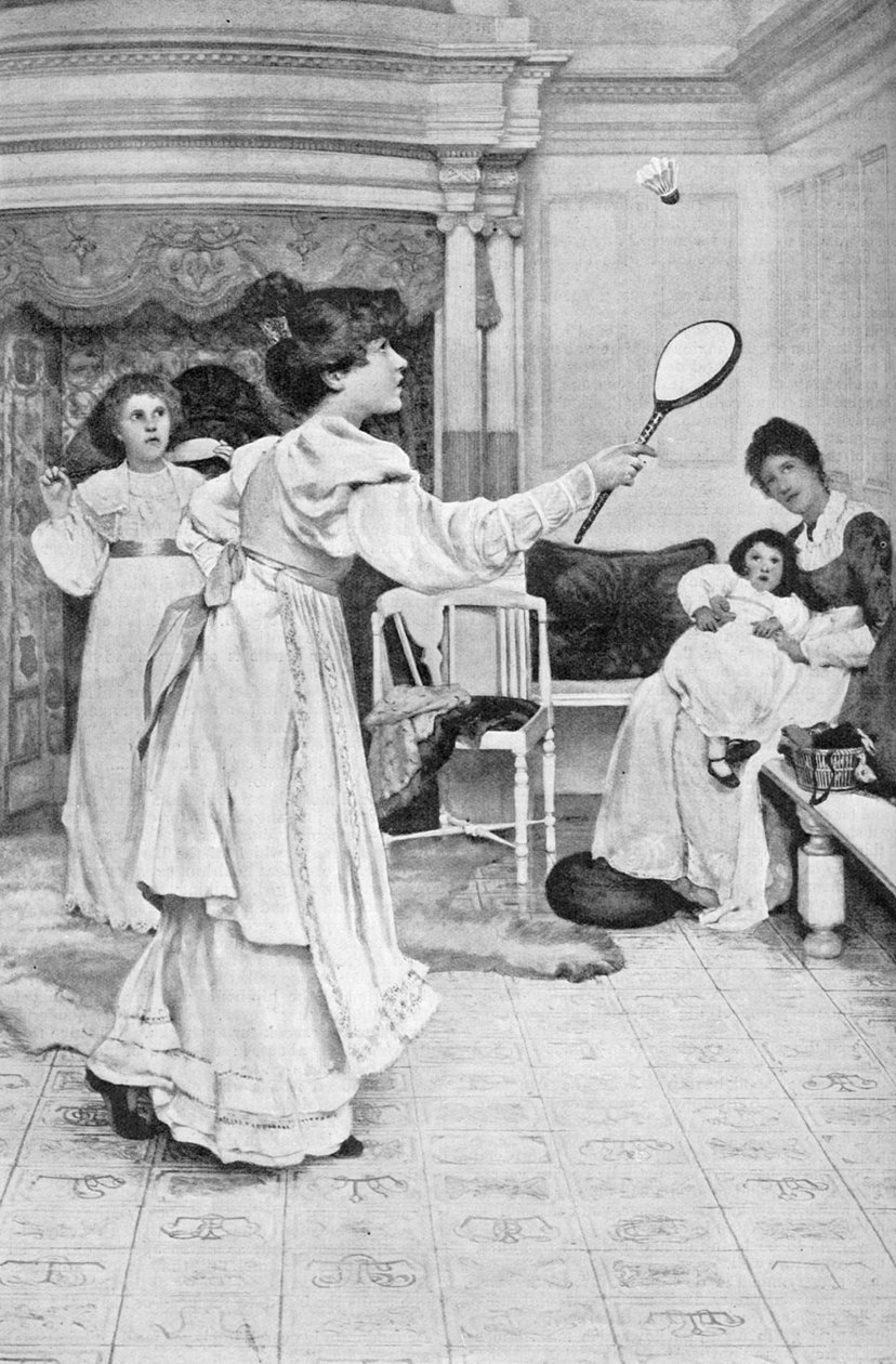 Battledore y Shuttlecock, 1906 de Unbekannt