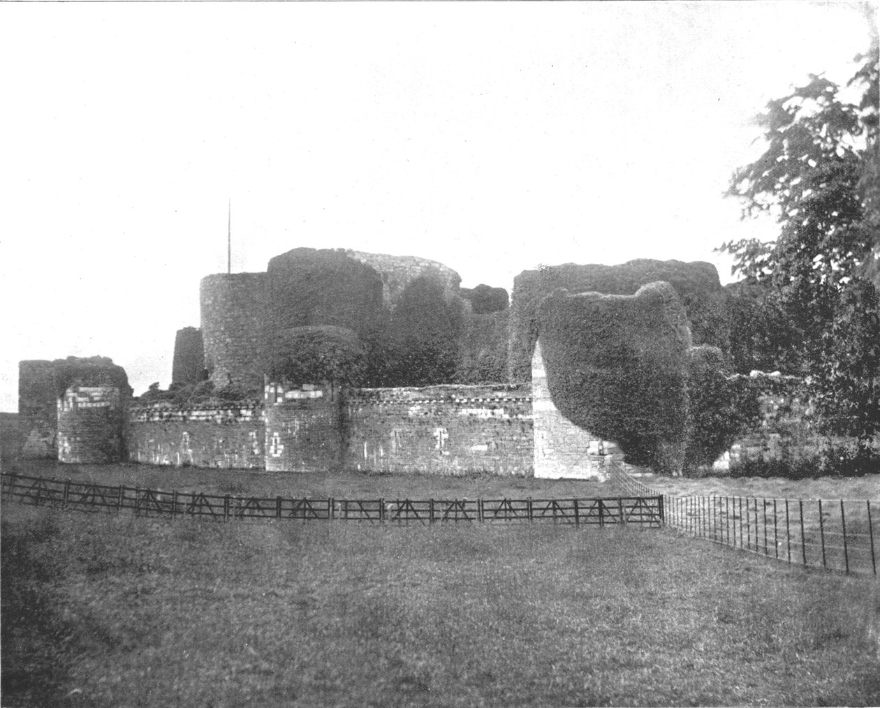Castillo de Beaumaris, Anglesey, Gales, 1894 de Unbekannt