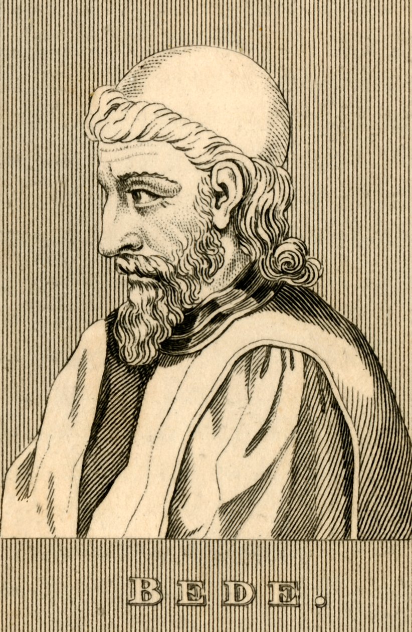 Beda, 672-735, 1830 de Unbekannt