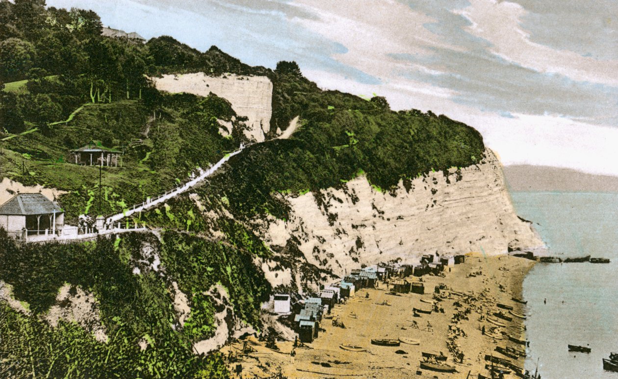 Playa de Beer, Devon, principios del siglo XX de Unbekannt
