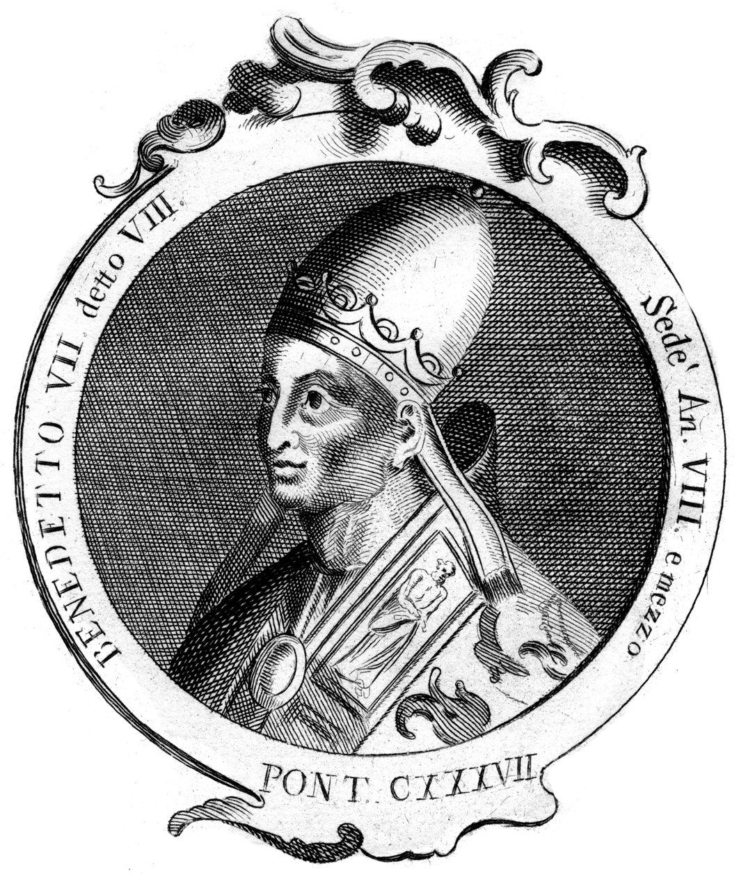 Benedicto VII, Papa de la Iglesia Católica de Unbekannt