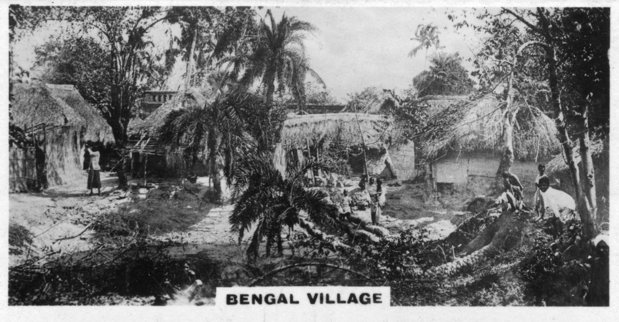 Pueblo bengalí, Calcuta, India, c1925 de Unbekannt