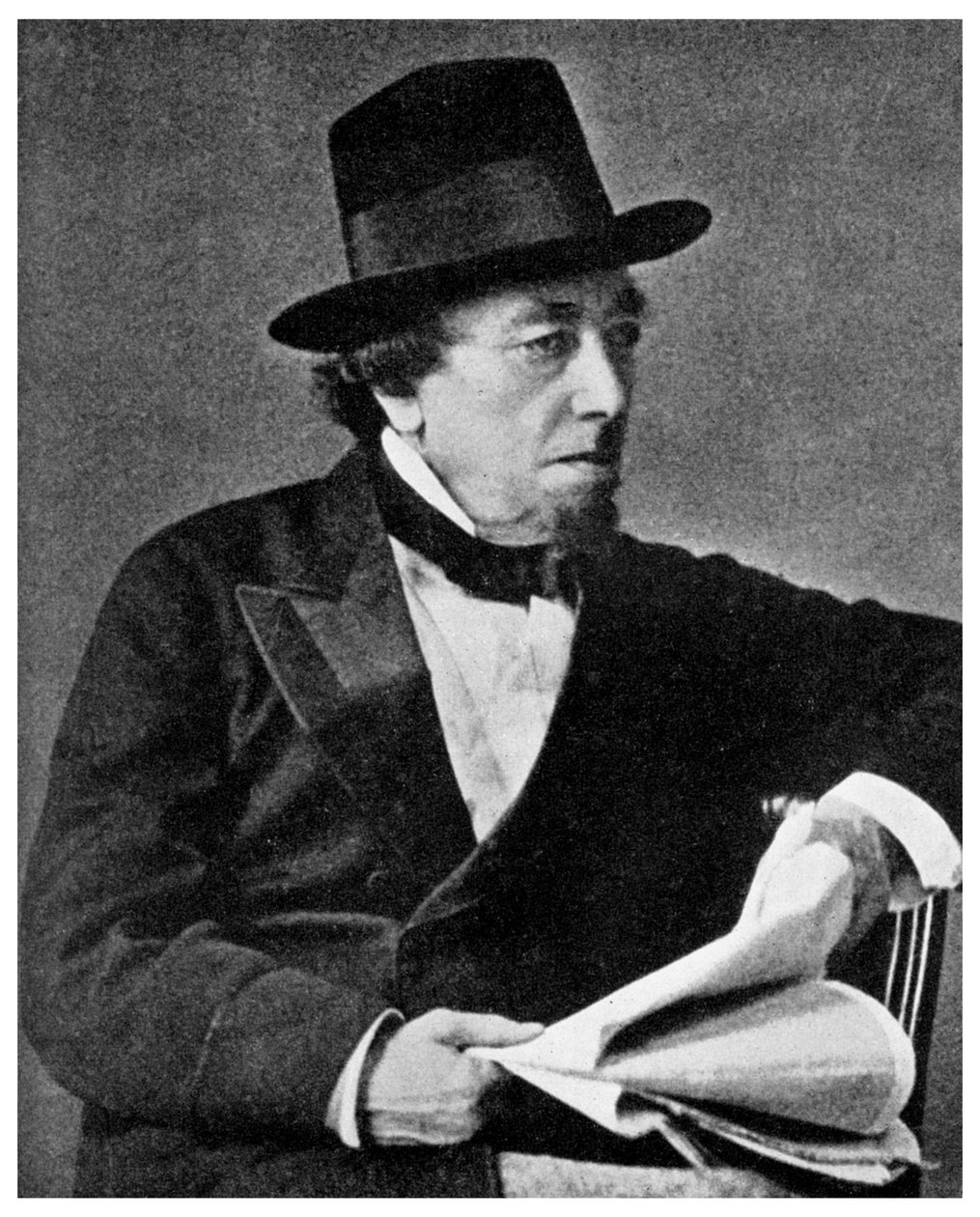 Benjamin Disraeli, estadista británico, siglo XIX de Unbekannt