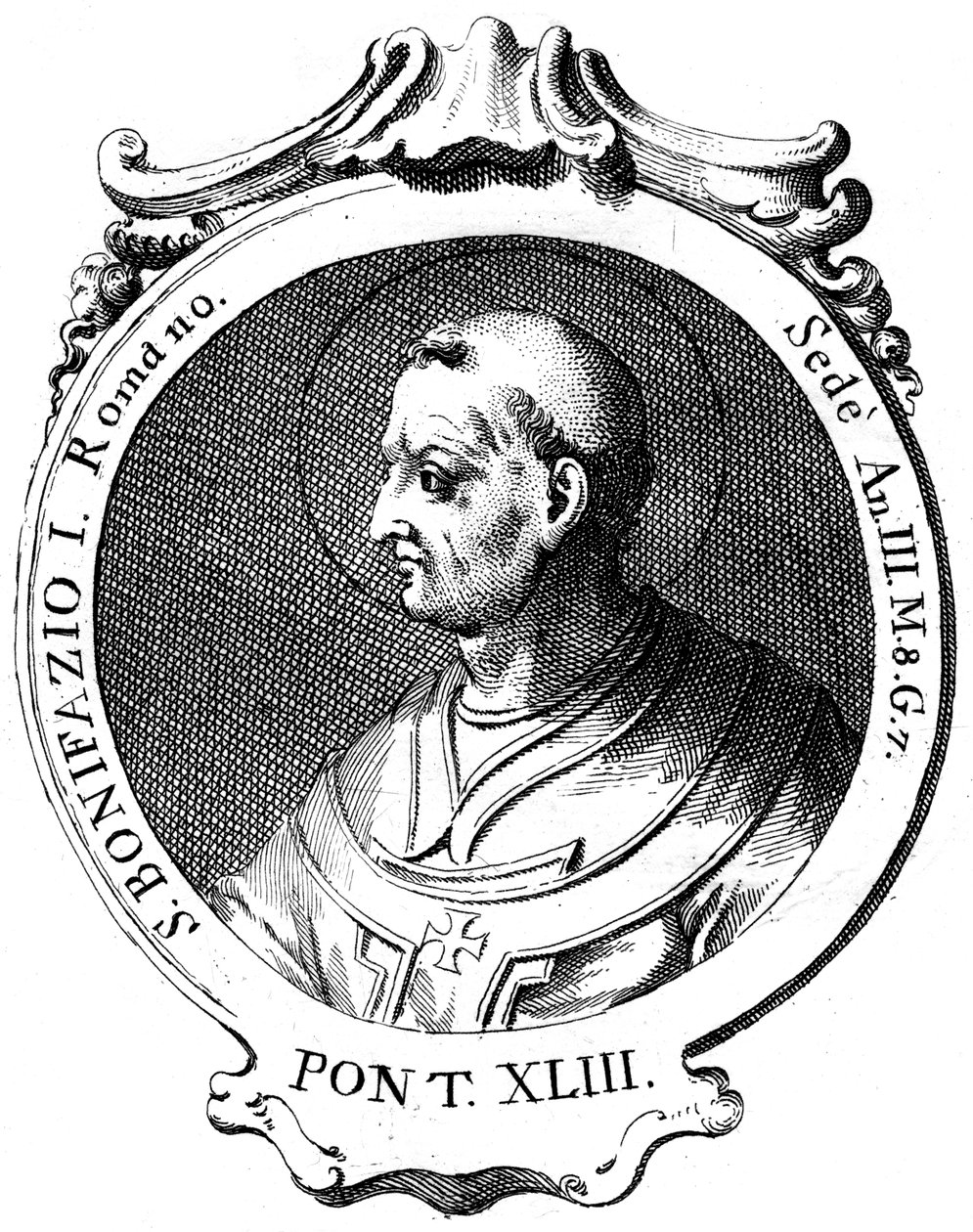 Bonifacio I, Papa de la Iglesia Católica de Unbekannt
