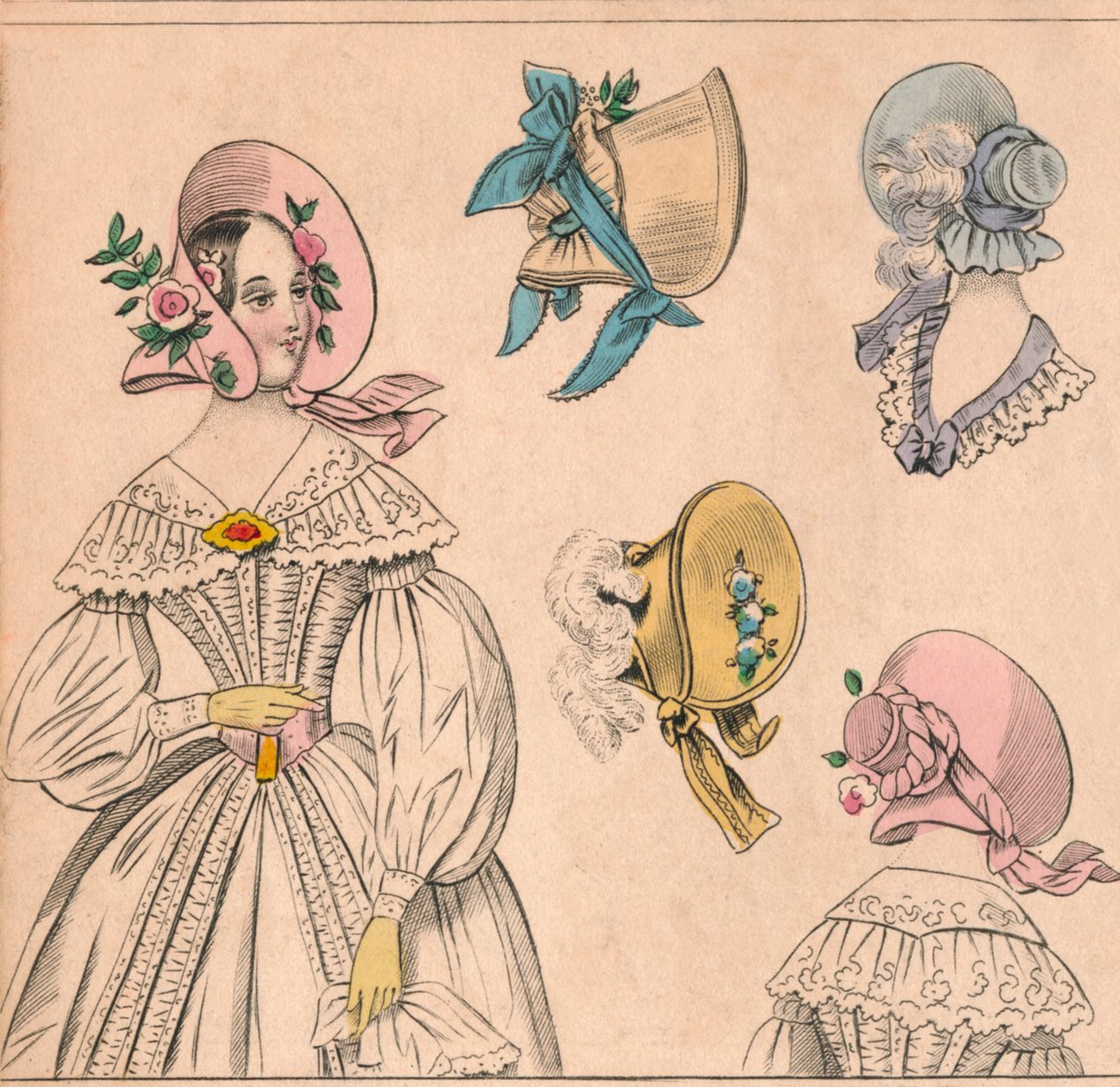 Sombreros, siglo XIX de Unbekannt