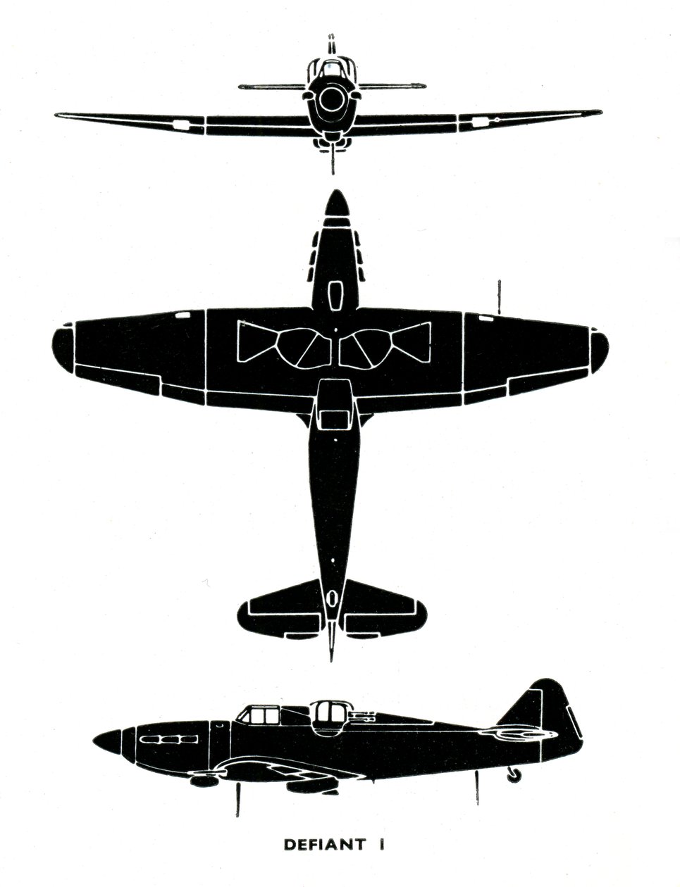 Boulton Paul Defiant I, 1941 de Unbekannt