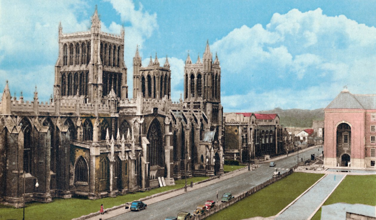 Catedral de Bristol, c. 1940s de Unbekannt