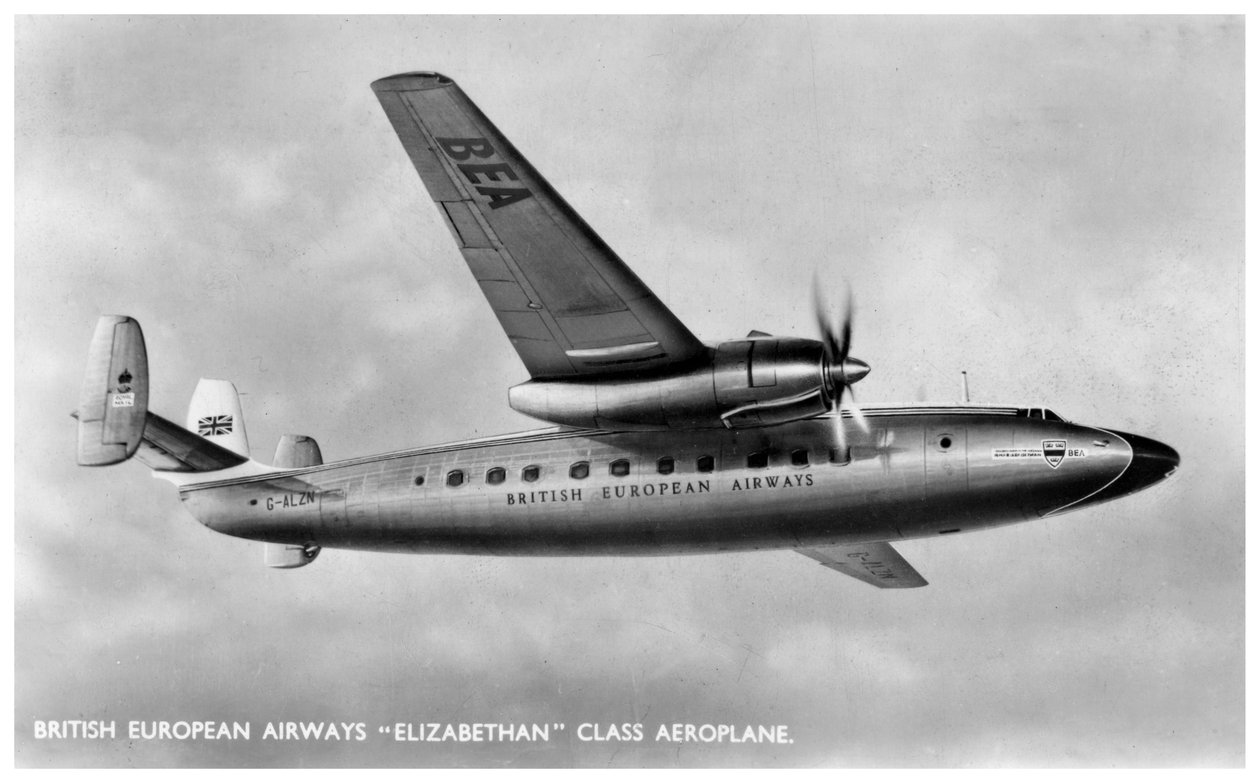 Avión clase Isabelina de British European Airways, siglo XX de Unbekannt