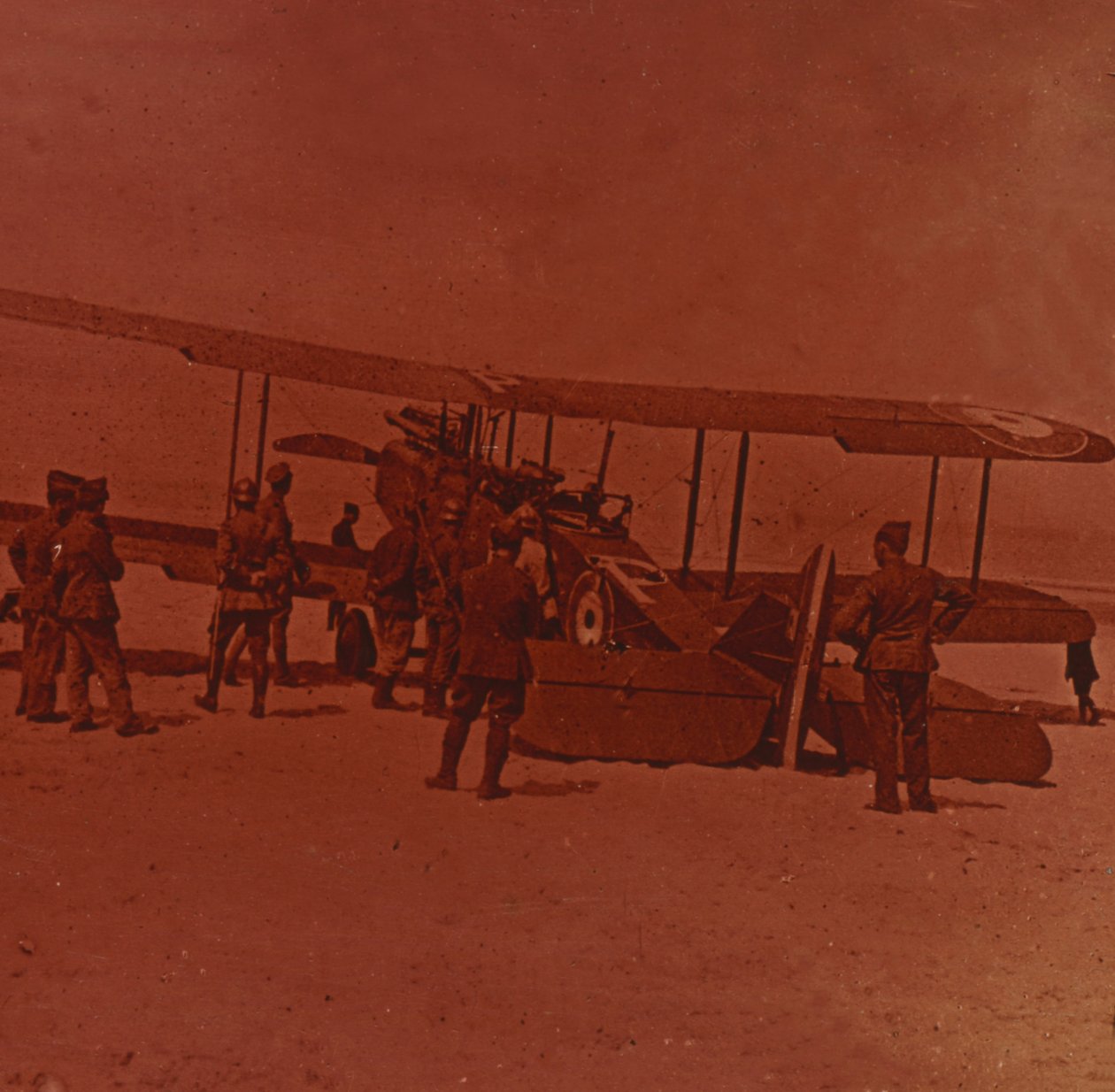Avión británico averiado de Unbekannt