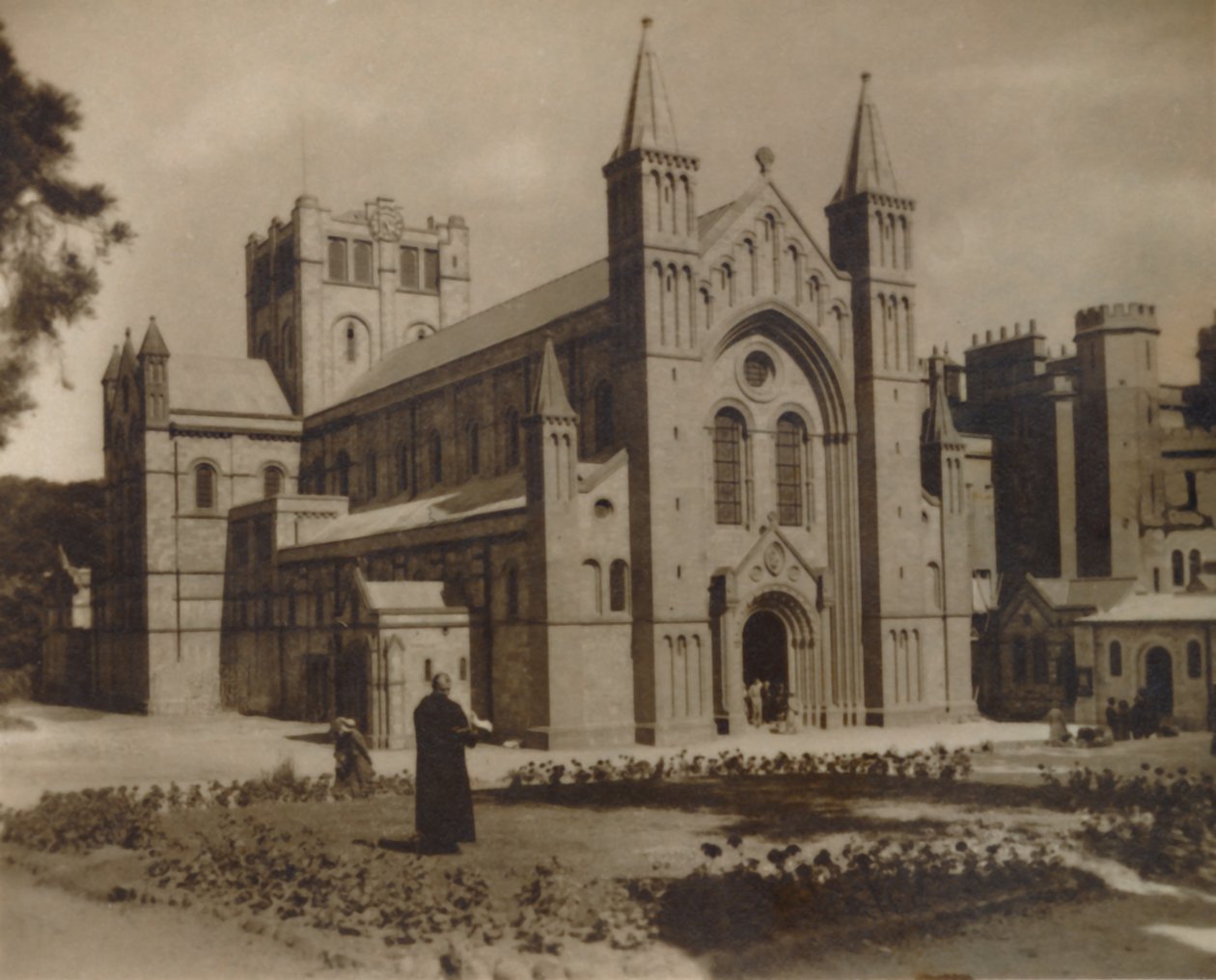 Iglesia de la Abadía de Buckfast, N.O, finales del siglo XIX-principios del siglo XX de Unbekannt
