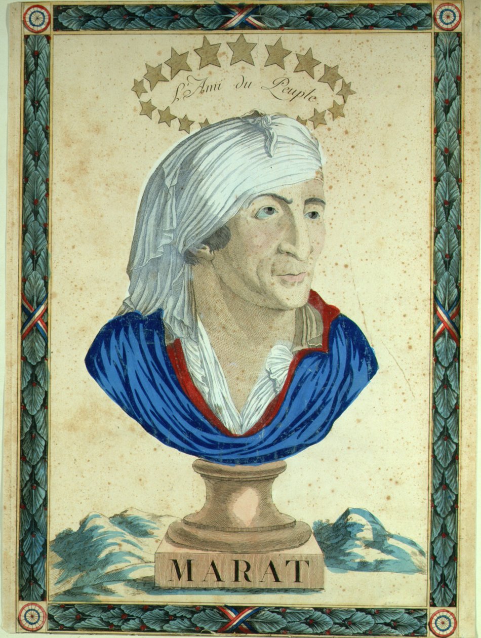 Busto de Marat de Unbekannt