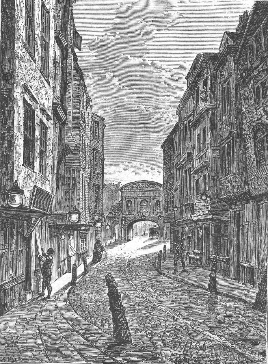 Butchers Row, 1800 1897 de Unbekannt