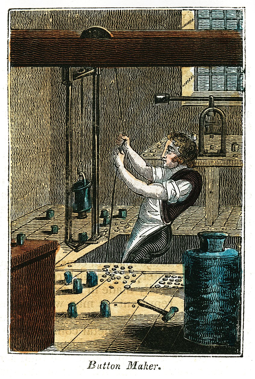 Fabricante de botones, 1823 de Unbekannt